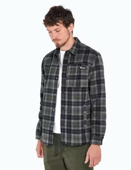 Camisa Penfield Checked Polar Gris