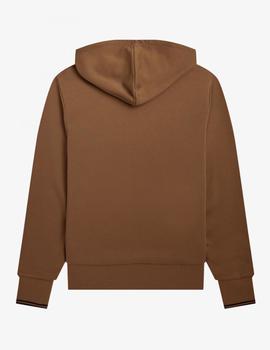 Sudadera Fred Perry Tipped Hooded Camel