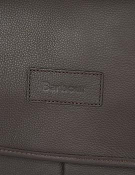 Bolsa Barbour Leather Brie DL Marrón
