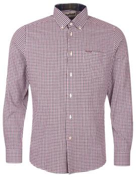 Camisa Barbour Padshaw Tail Granate