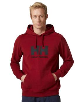 Sudadera HH Logo Hoodie Granate