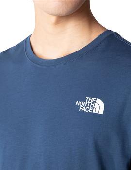 Camiseta The North Face S/S Red Box Tee Azul