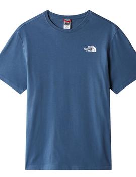 Camiseta The North Face S/S Red Box Tee Azul