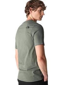 Camiseta The North Face S/S Easy Tee Thyme Verde