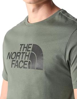 Camiseta The North Face S/S Easy Tee Thyme Verde