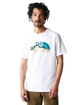 Camiseta The North Face Mountain Line Tee Tnf Blan