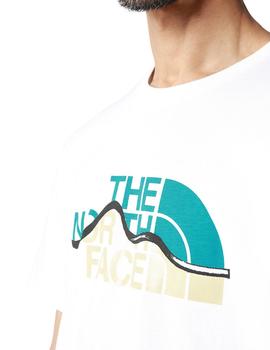 Camiseta The North Face Mountain Line Tee Tnf Blan