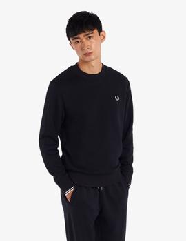 Sudadera Fred Perry Crew Neck Marina