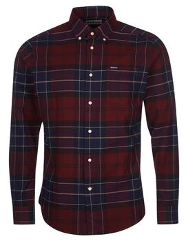 Camisa Barbour Fant m/l Lutsleigh Granate