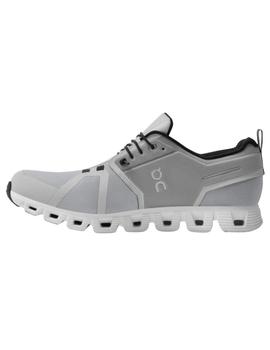 Zapatilla On running Cloud 5 Waterproof grisBlanca