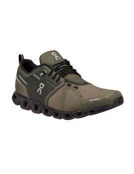 Zapatilla On Cloud 5 Waterproof Verde/Negra