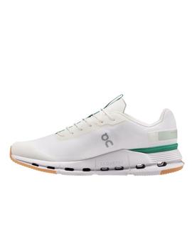 Zapatilla On Cloudnova Form Blanco/Verde