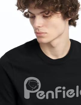 Camiseta Penfield Bear Chest Negra
