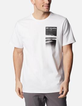 Camiseta Columbia Explorers Canyon SS Blanca