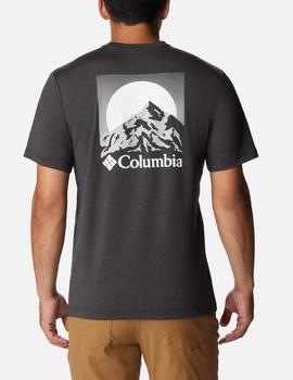 Camiseta Columbia Tech Trail Graphic T Gris