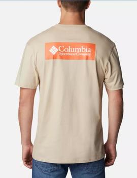Camiseta Columbia North Cascades Short Beige
