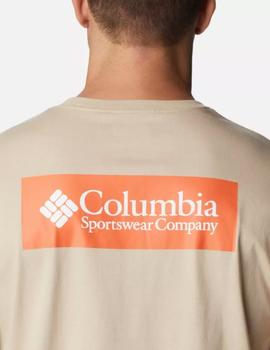 Camiseta Columbia North Cascades Short Beige