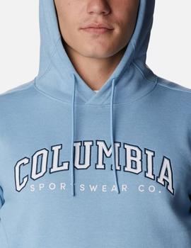 Sudadera Columbia CSC Basic Logo II Ho Celeste