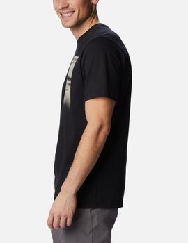 Camiseta Columbia Explorers Canyon SS Negra