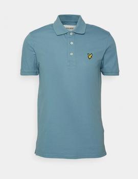 Polo Lyle&Scott Plain Azul