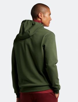 Sudadera Lyle&Scott Full Zip Fly Fleece Verde