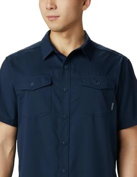 Camiseta Columbia Utilizer II Solid Sh Marino