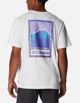 Camiseta Columbia Explorers Canyon Bac Blanca