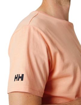 Camiseta HH Shoreline Salmón
