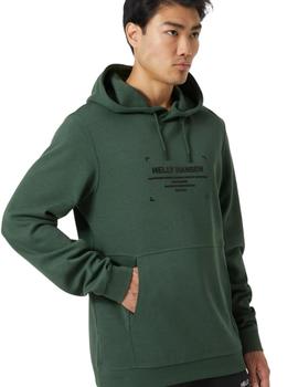 Sudadera HH Move Hoodie Verde Oliva