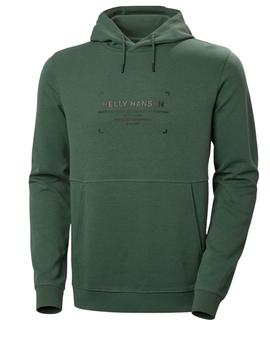 Sudadera HH Move Hoodie Verde Oliva