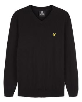 Jersey Lyle & Scott Cuello Pico Negro