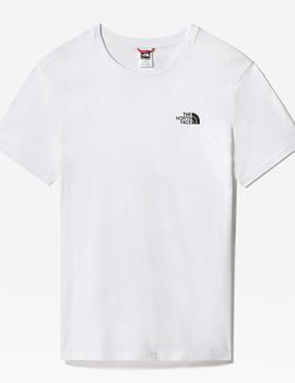 Camiseta The North Face M s/s Simple Blanca