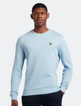 Sudadera Lyle&Scott Crew Neck Celeste