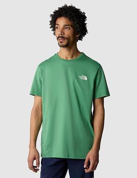 Camiseta The North Face S/S Simple Dome Verde