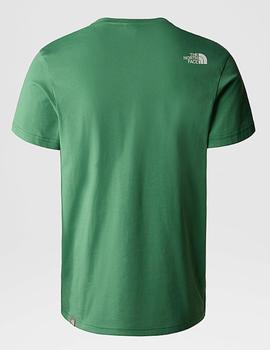 Camiseta The North Face S/S Simple Dome Verde