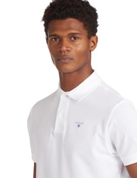 Polo Barbour M/C Sport Blanco