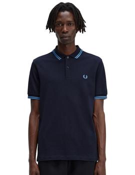 Polo Fred Perry Twin Tipped Marino