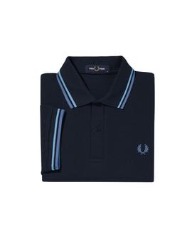 Polo Fred Perry Twin Tipped Marino