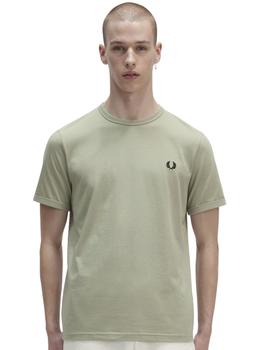 Camiseta Fred Perry Ringer Verde