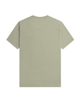 Camiseta Fred Perry Ringer Verde