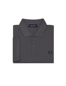 Polo Fred Perry Plain Gris Oscuro