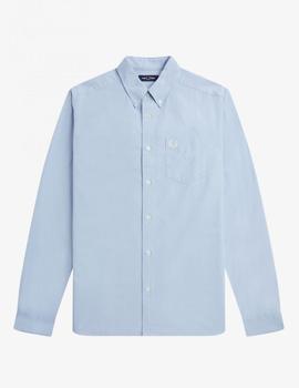 Camisa Fred Perry Oxford Celeste