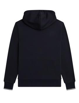 Sudadera Fred Perry Tipped Hooded Marina