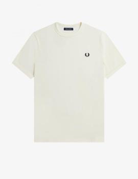 Camiseta Fred Perry Ringer Crudo