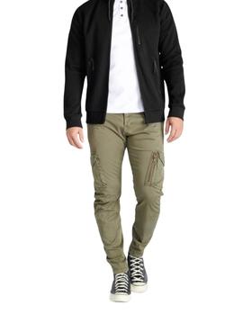 Pantalón Le Temps dess Cerises Homme Alban Oliva
