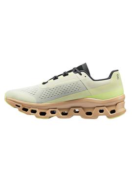 Zapatillas On Running Cloudmonster hombre beige