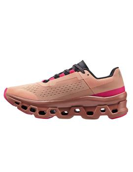 Zapatillas On Running Cloudmonster mujer  Rosa