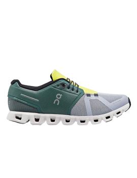 Zapatillas On Running Cloud 5M Verde/Gris