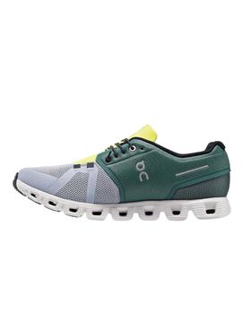 Zapatillas On Running Cloud 5M Verde/Gris