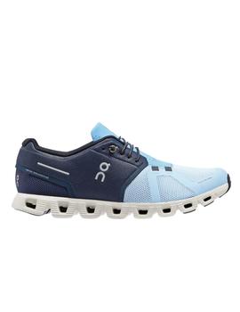 Zapatillas On Running Cloud 5M Marino/Celeste